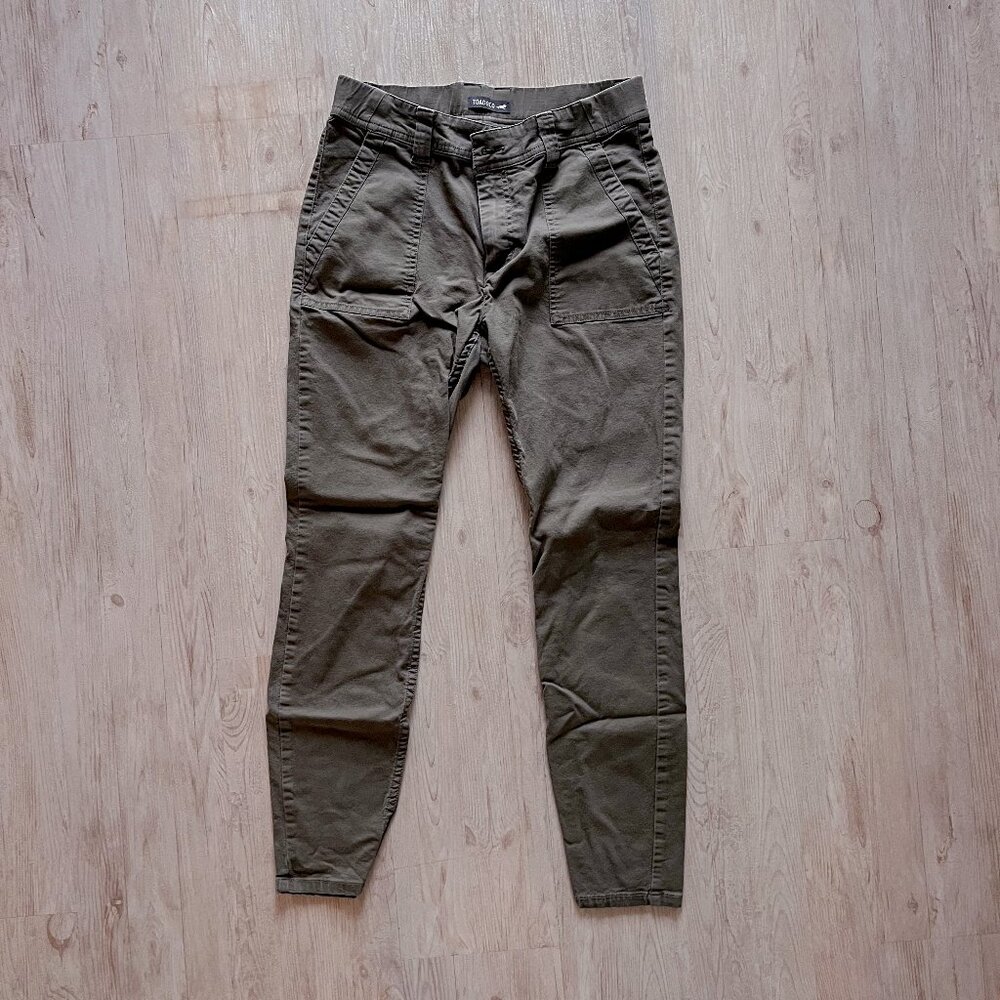 Toad & Co Earthworks Ankle Pants / Beetle Green